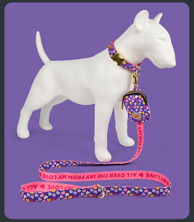 La fábrica de productos para mascotas de marca apoya un reemplazo de diseñador de cabello pet dog tracking string collar bolsa de basura pic 12