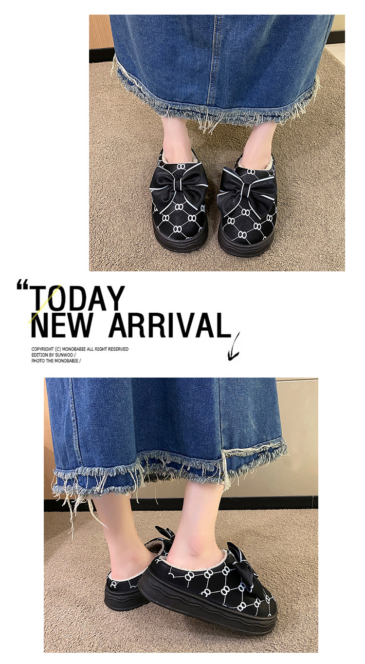 冬季棉拖鞋女士居家室内防滑厚底时尚ins加绒加厚棉拖鞋一件代发详情23