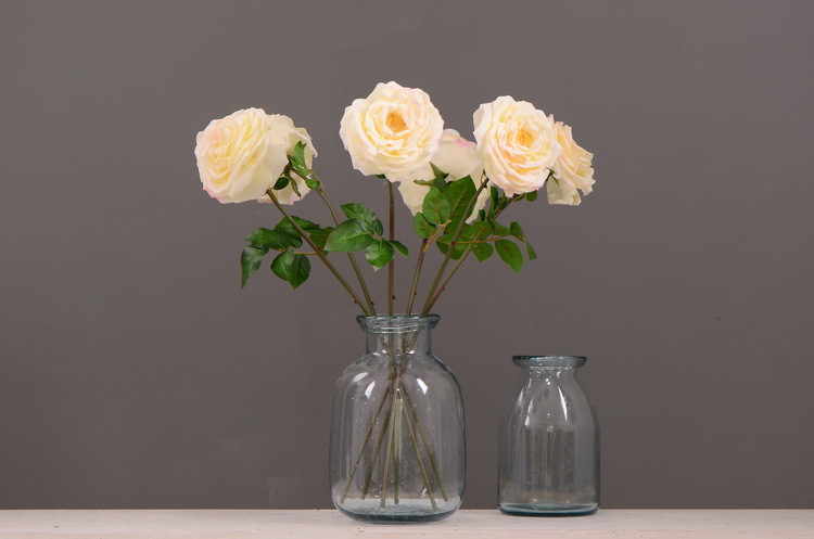 Dongli Flower Industry, the source factory, wholesals high-end artificial flowers, anti-real flowers, living room decoration, life-sized royal roses, and light luxury home floral art ornaments pic 17