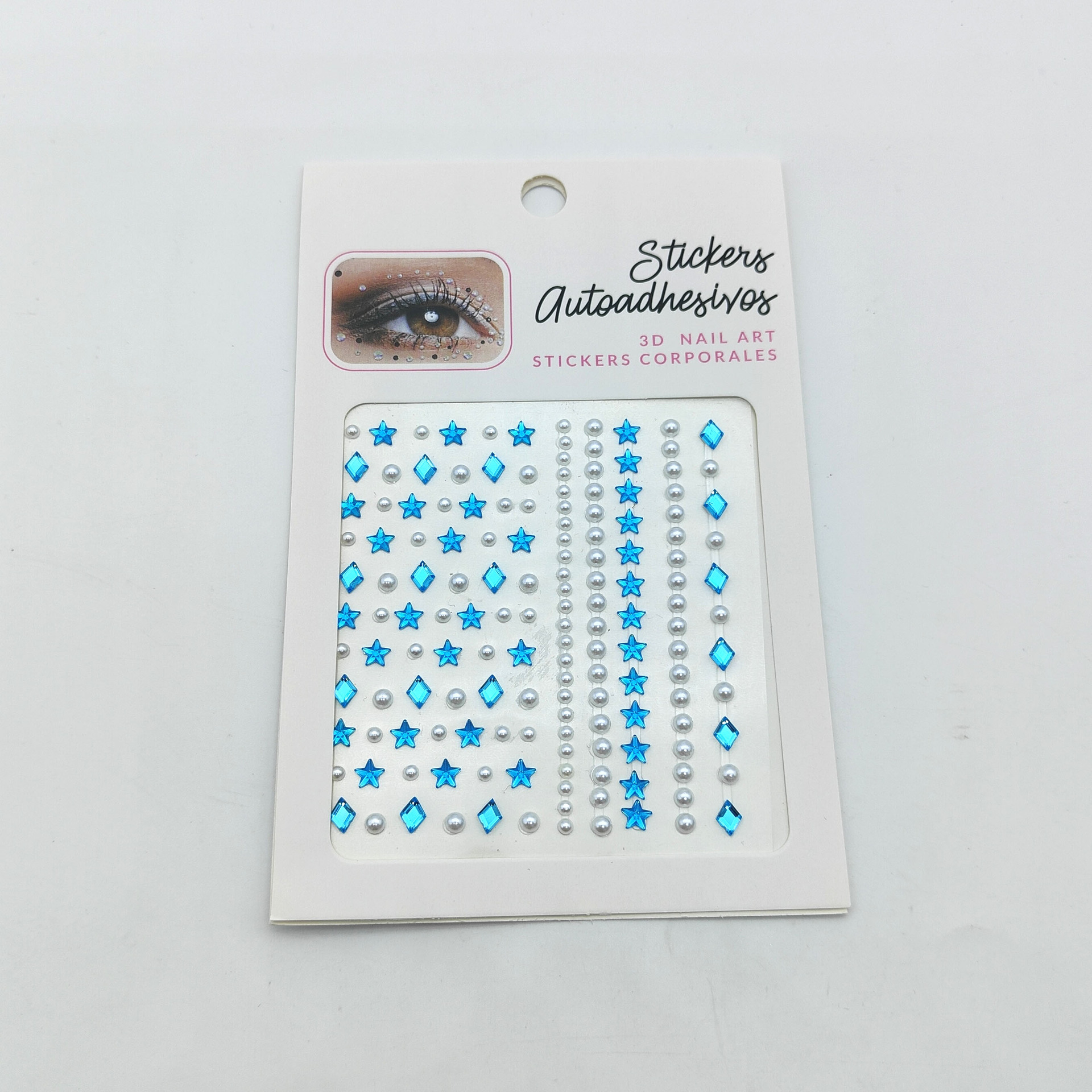 Eye patches, hair patches, head patches, diamond patches, head makeup accessories, makeup, face, pearl makeup, face patches, diamond corners of the eyes, water diamonds between the eyebrows pic 28