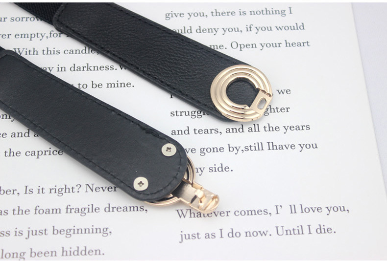 正方扣头窄款腰带女装饰配裙子腰封松紧弹力细皮带百搭简单裤带夏详情16