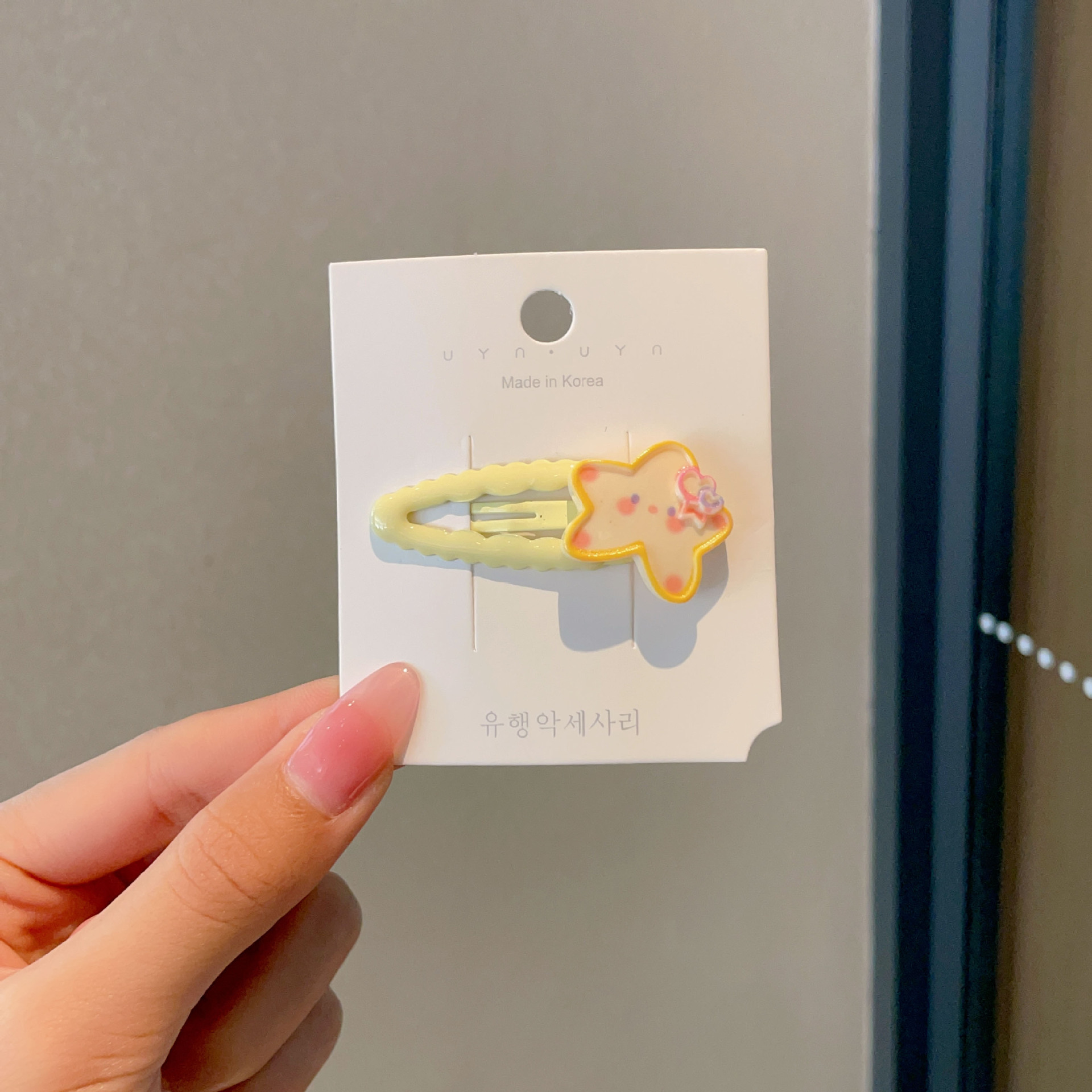 可爱彩色系儿童bb夹2025新款多巴胺发夹女生侧边刘海高级感发夹子详情47