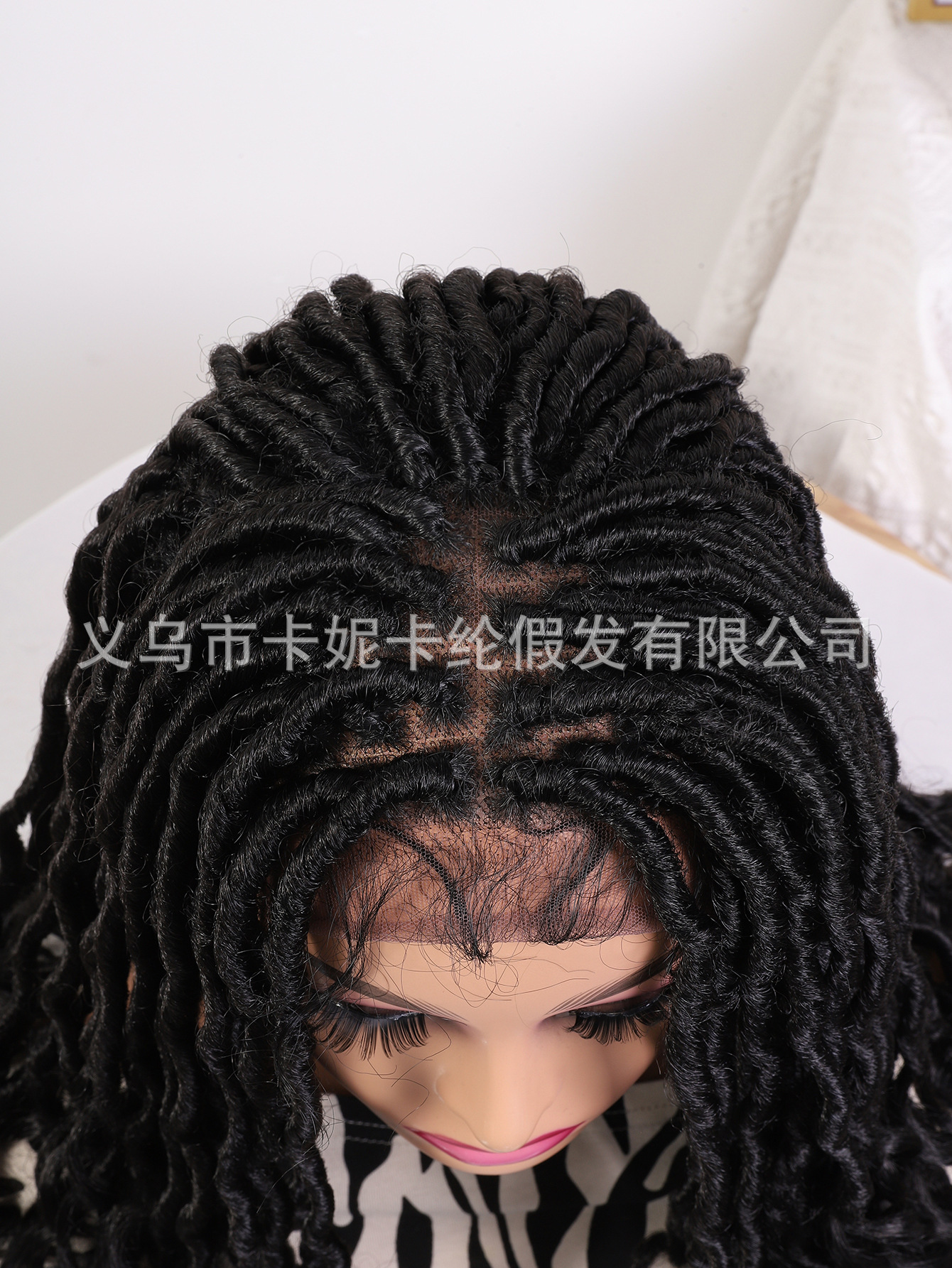 New European and American 360 lace wigs vendor, a hit black single-roll wig for women in Africa, New Look pic 10