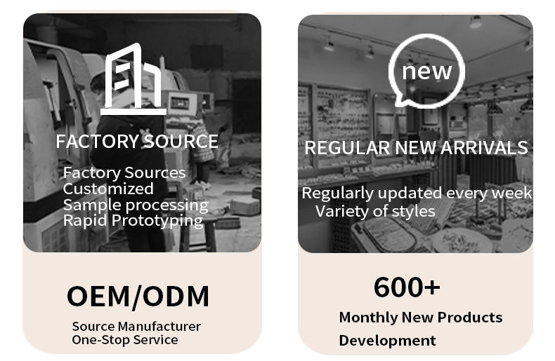 British-style retro, niche, individual, simple and versatile accessories, natural stone beaded, flower-shaped titanium steel jewelry set pic 27