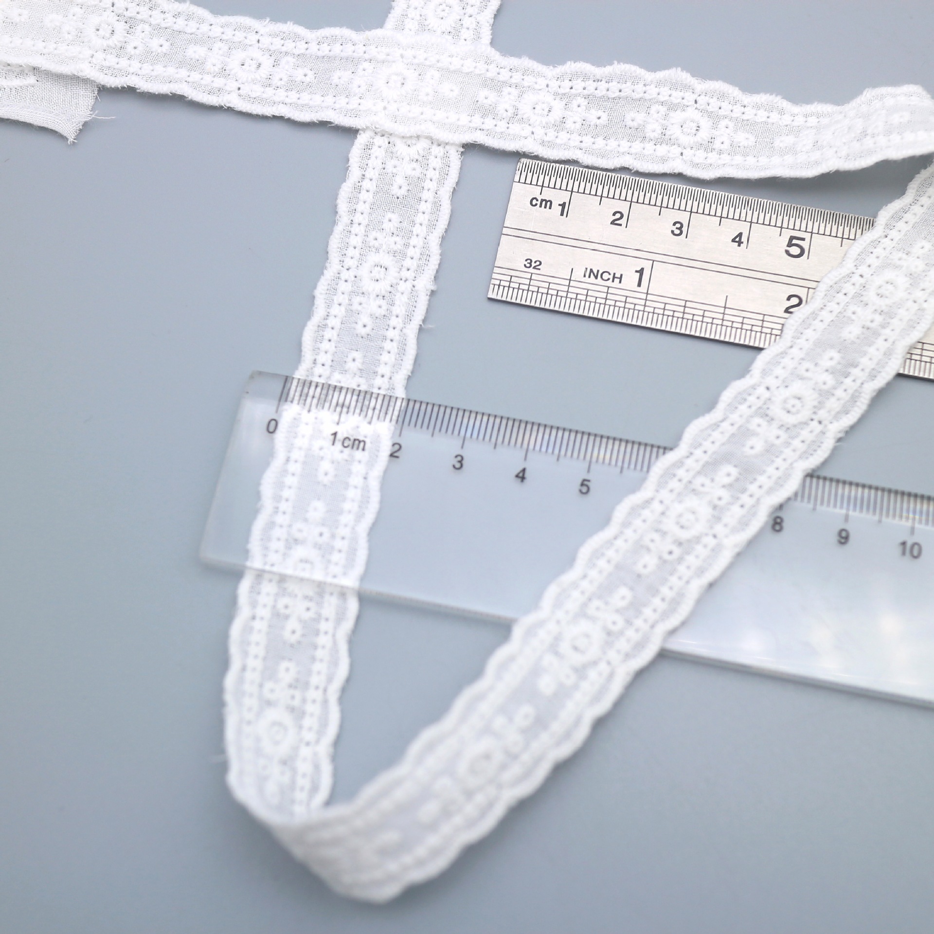 棉布条码 厂家现货2cm刺绣花边 童装裙摆衣帽辅料服装制衣材料详情5