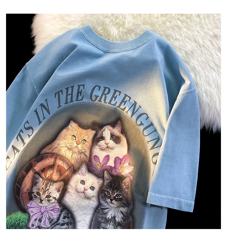 商品详情图_Z2238特价（220克精梳紧密赛洛）美式复古卡