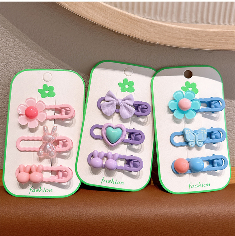 星黛露儿童发饰女童卡通碎发夹可爱刘海夹发卡女孩夹子后脑勺头饰详情7