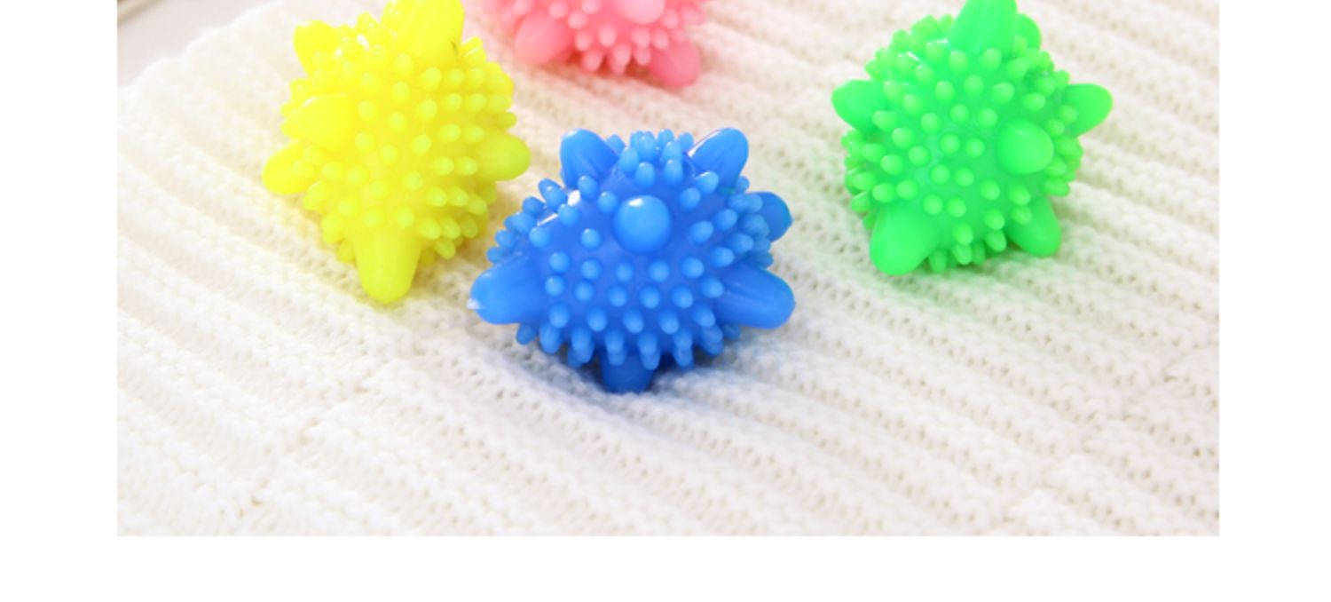 Magic Stain-removing and anti-entangling laundry balls, solid PVC laundry balls, washing machine clothes cleaning balls pic 6