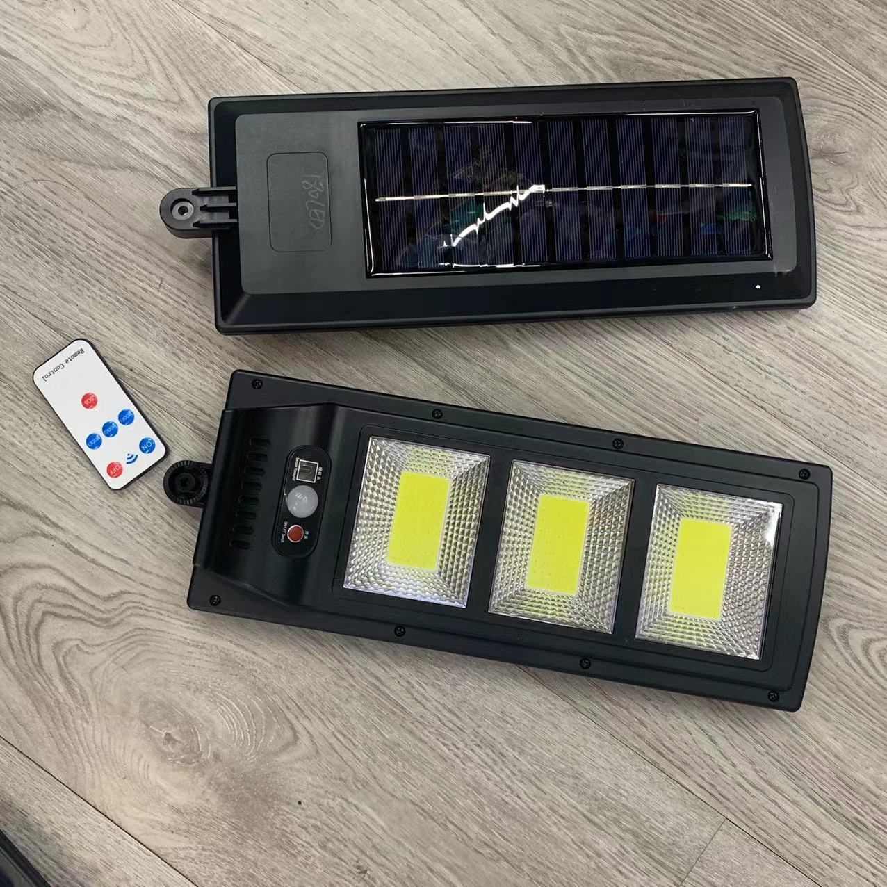 Factory direct sales of new solar lamps, COB garden lamps, outdoor human body sensor wall lamps, LED emergency lights and remote control lights pic 9