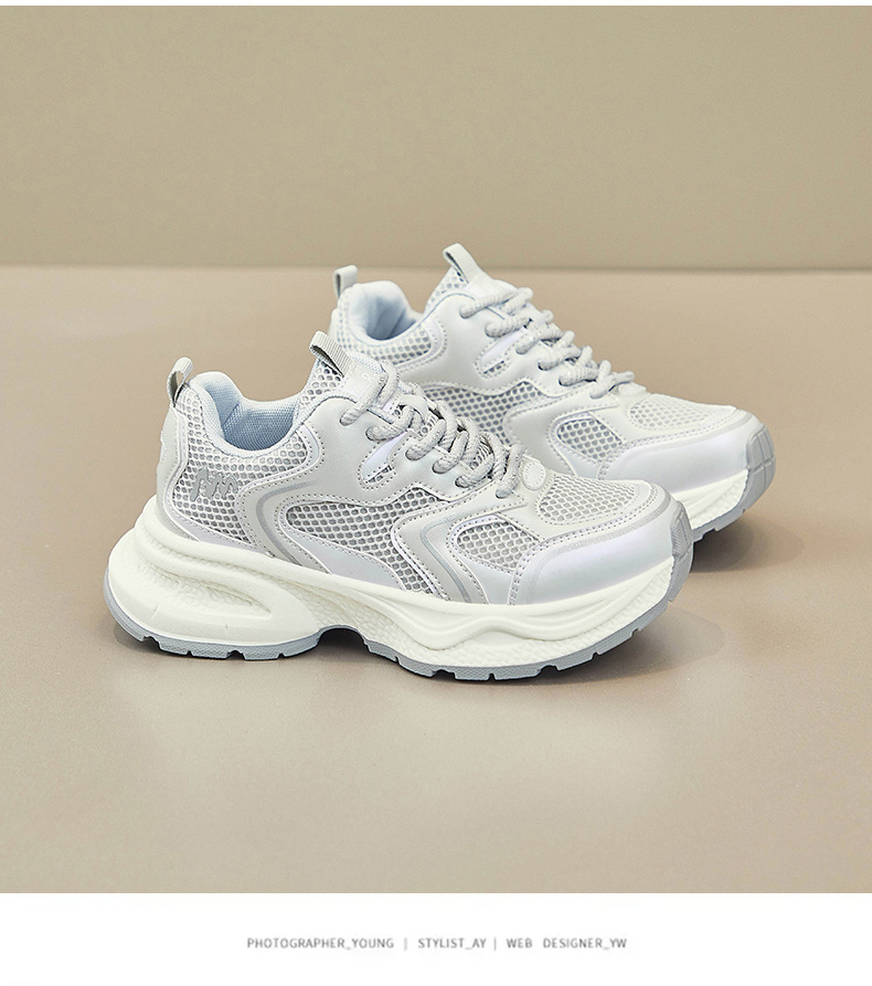 ins韩版新款老爹鞋女2024秋季学生跑步运动厚底增高休闲街拍Y5503详情15