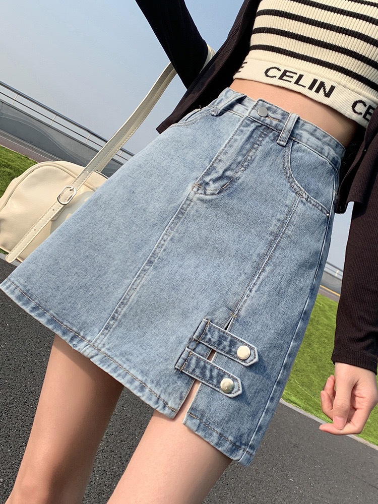 牛仔短裤女2023夏新款韩版高腰破洞显瘦女式牛仔短裤外贸直销批发详情19