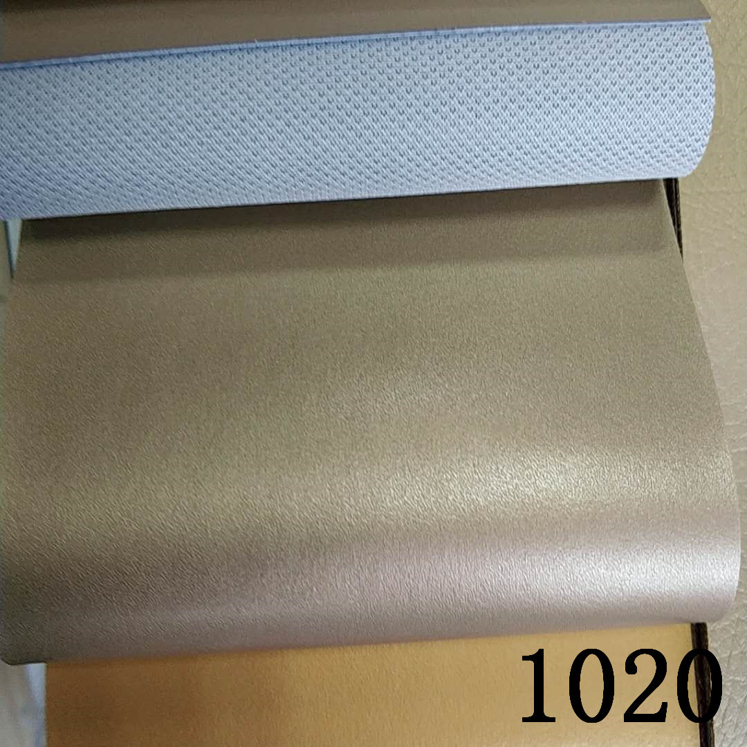 Source factory wholesale semi-PU sixteen-color plain texture soft and hard wrapped background wall decoration leather sofa sliding door leather in stock pic 7