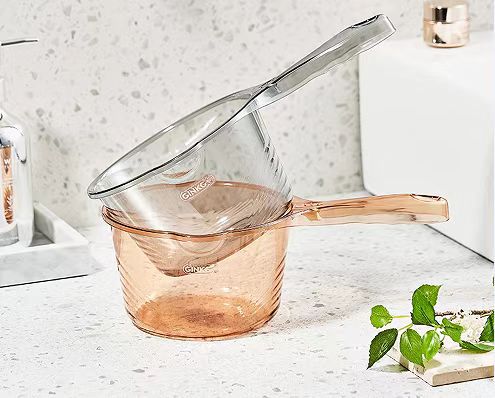 Wholesale light luxury transparent simple water spoon wholesale thickened kitchenware household plastic water ladle 水舀子 bath pic 3