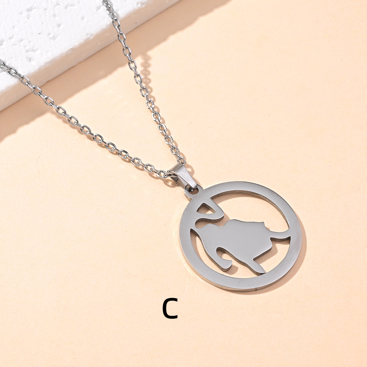 12星座不锈钢项链 男女情侣百搭潮流嘻哈个性简约百搭个跨境热销详情5