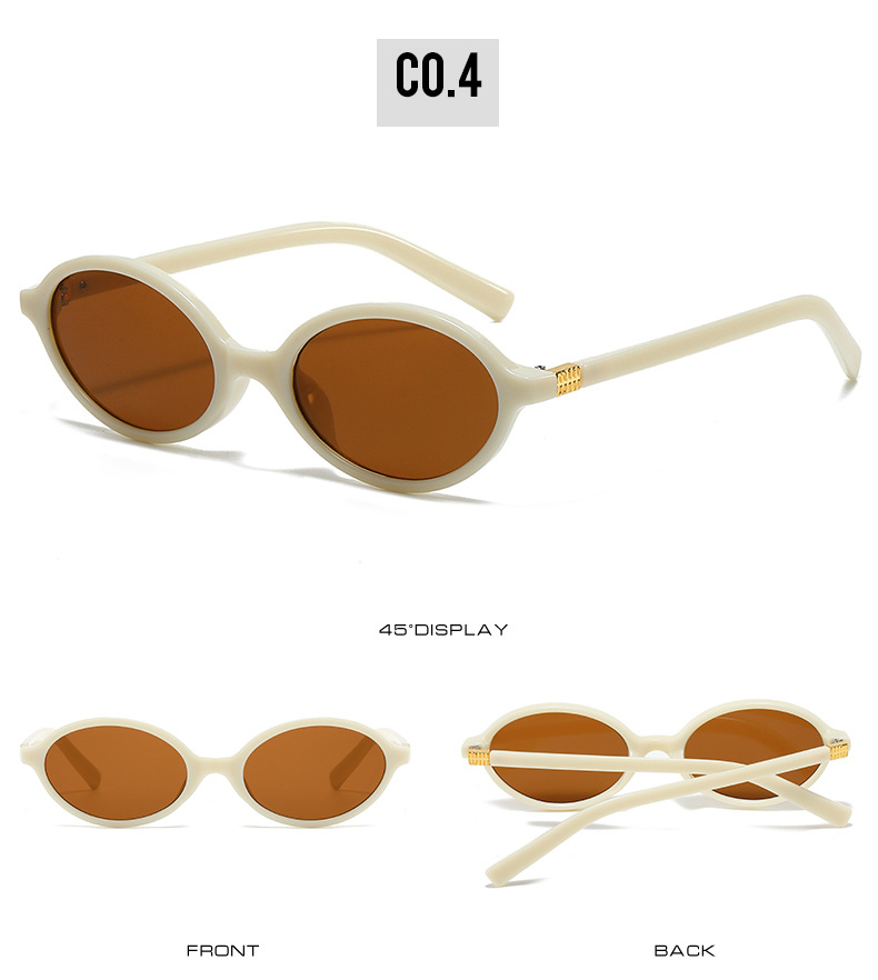 24爆款欧美时尚椭圆小框墨镜女高级感太阳镜女跨境批发sunglasses详情10