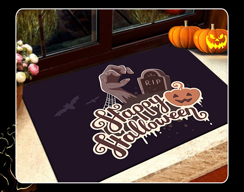 万圣节地垫,节日地毯,装饰地地毯,玄关门垫