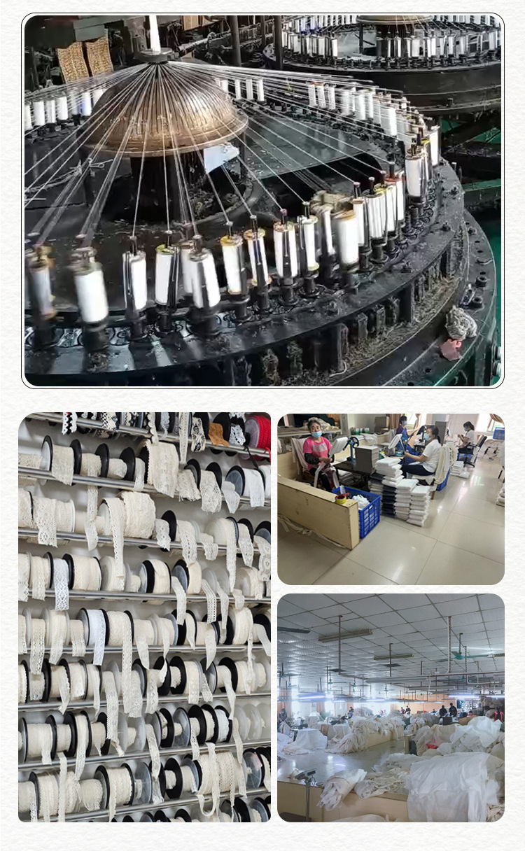 法式单边蕾丝花边裙边门襟袖口装饰衣服DIY辅料棉线花边现货刺绣详情7