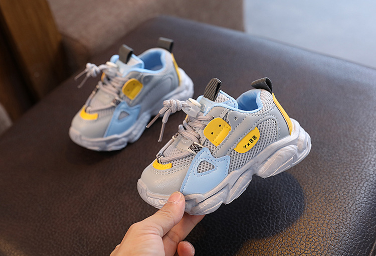 春秋儿童板鞋网面单鞋女童时尚休闲鞋男童鞋轻便童运动鞋中小童鞋详情8