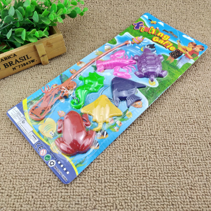 F1614 2013钓鱼玩具 儿童戏水捞鱼过家家玩具义乌2元店货源批发详情2