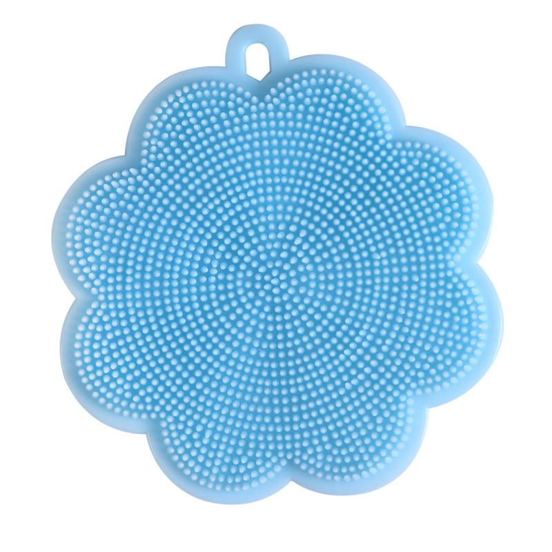 Kitchen multi-functional wonder: Silicone brush, dishcloth, dish scrubber, scouring pad, oil-free cleaning cloth, heat insulation pad pic 13