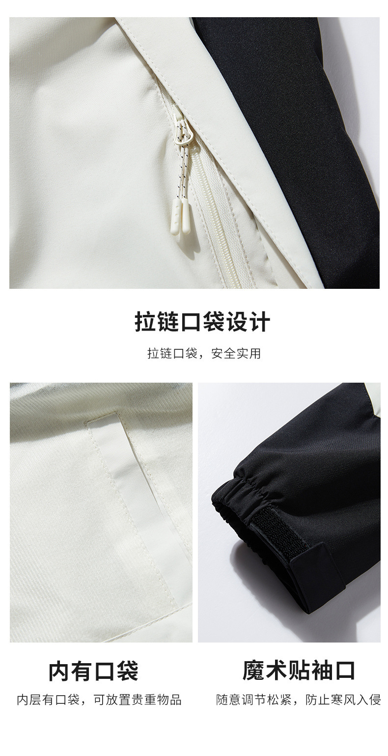 冲锋衣男女户外三合一外套进藏情侣潮牌爬山23新款防风登山服爬山详情29