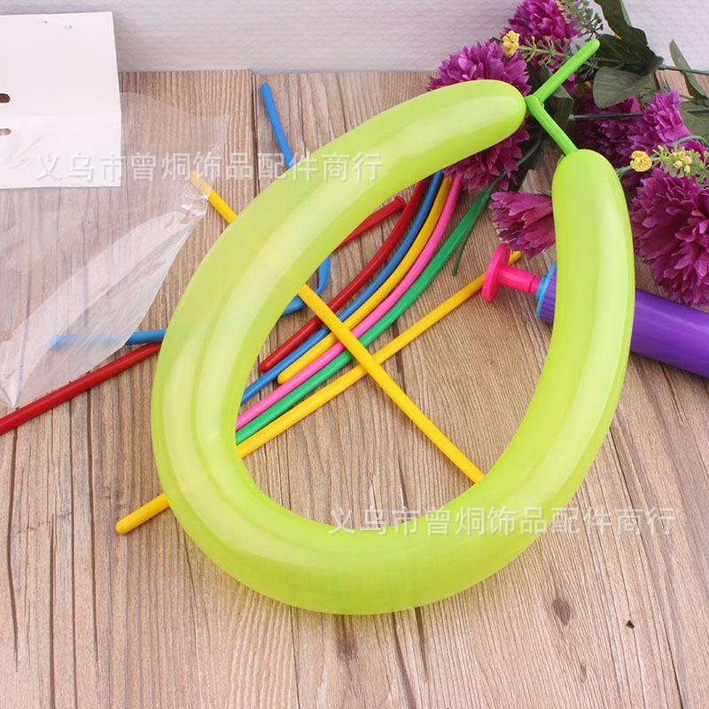 Balloon + air pump set, long balloon with air pump combination, 2 yuan store, street stall supply, street stall, street stall pic 8