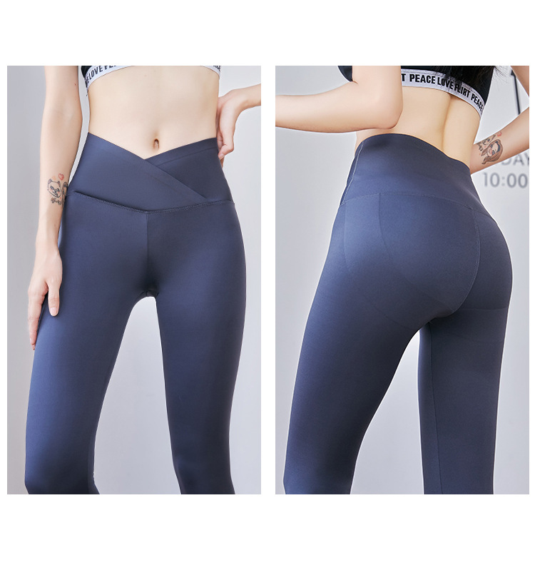 2022 Autumn/Winter new style fleece and thickened cationic fleece high-waisted Barbie pants, yoga pants, leggings for women pic 29
