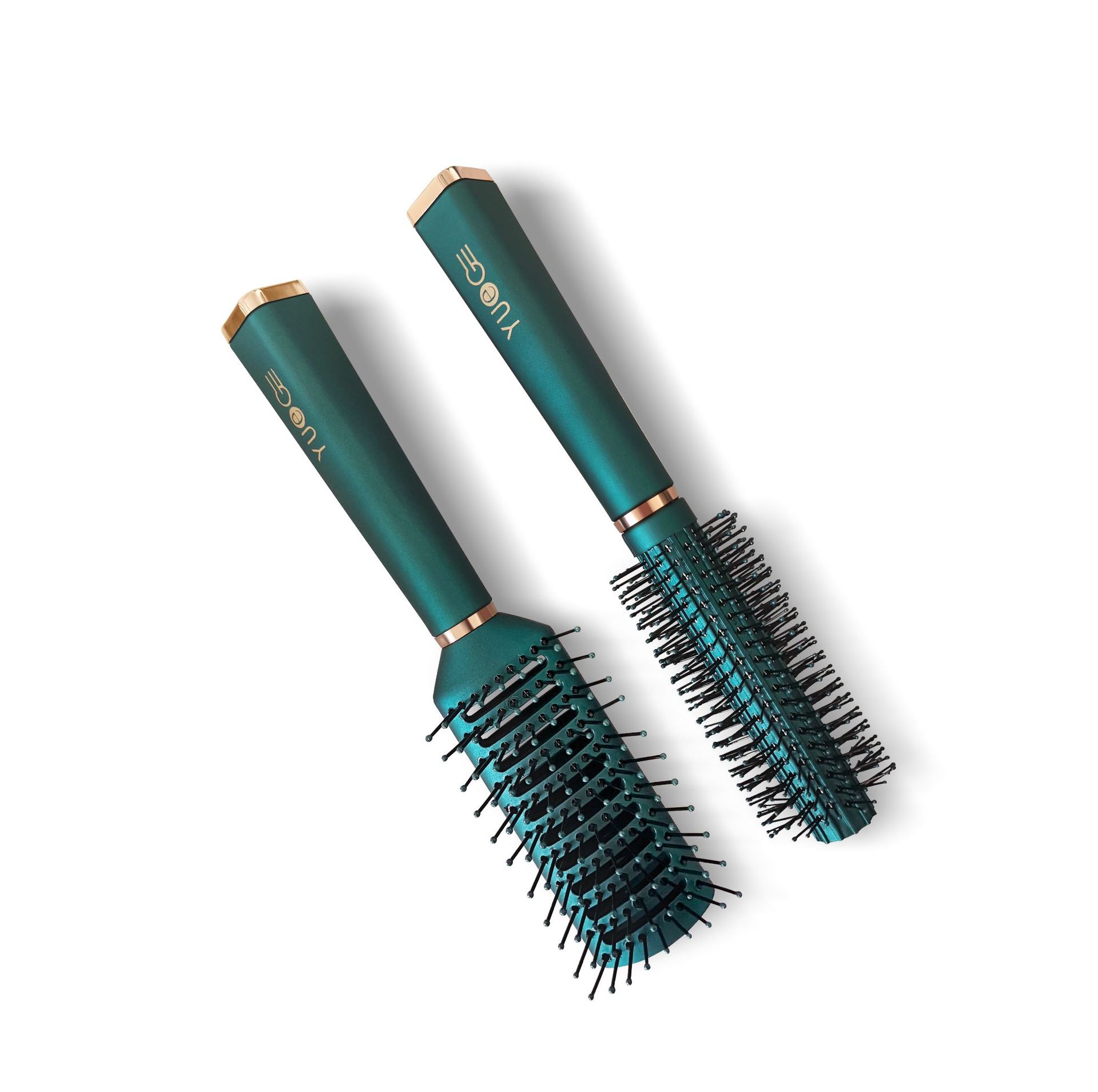 现货孔雀绿祖母绿按摩梳气囊梳子贵妇顺发负离子卷发白领女YUEG详情11