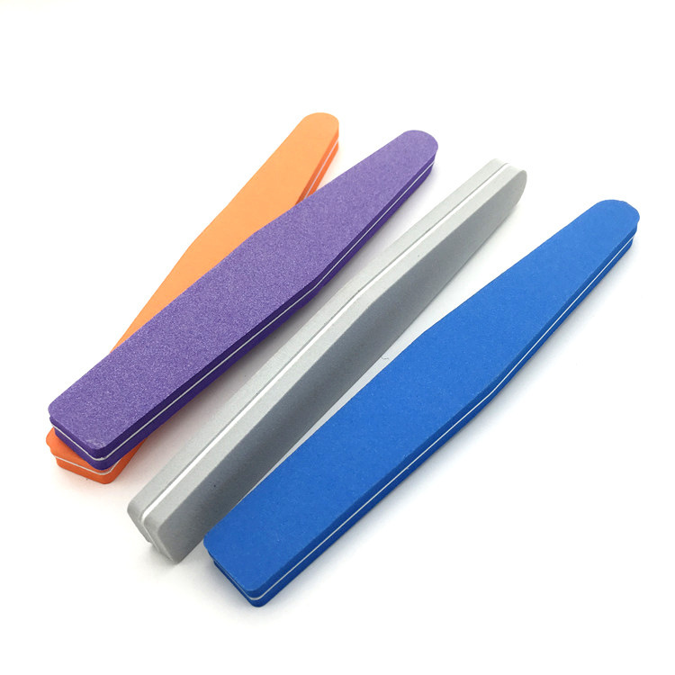 Double-sided nail polish grinding and polishing strips, thick filing strips, nail shaping diamond-shaped sponges, nail rubbing tool accessories factory wholesale pic 2