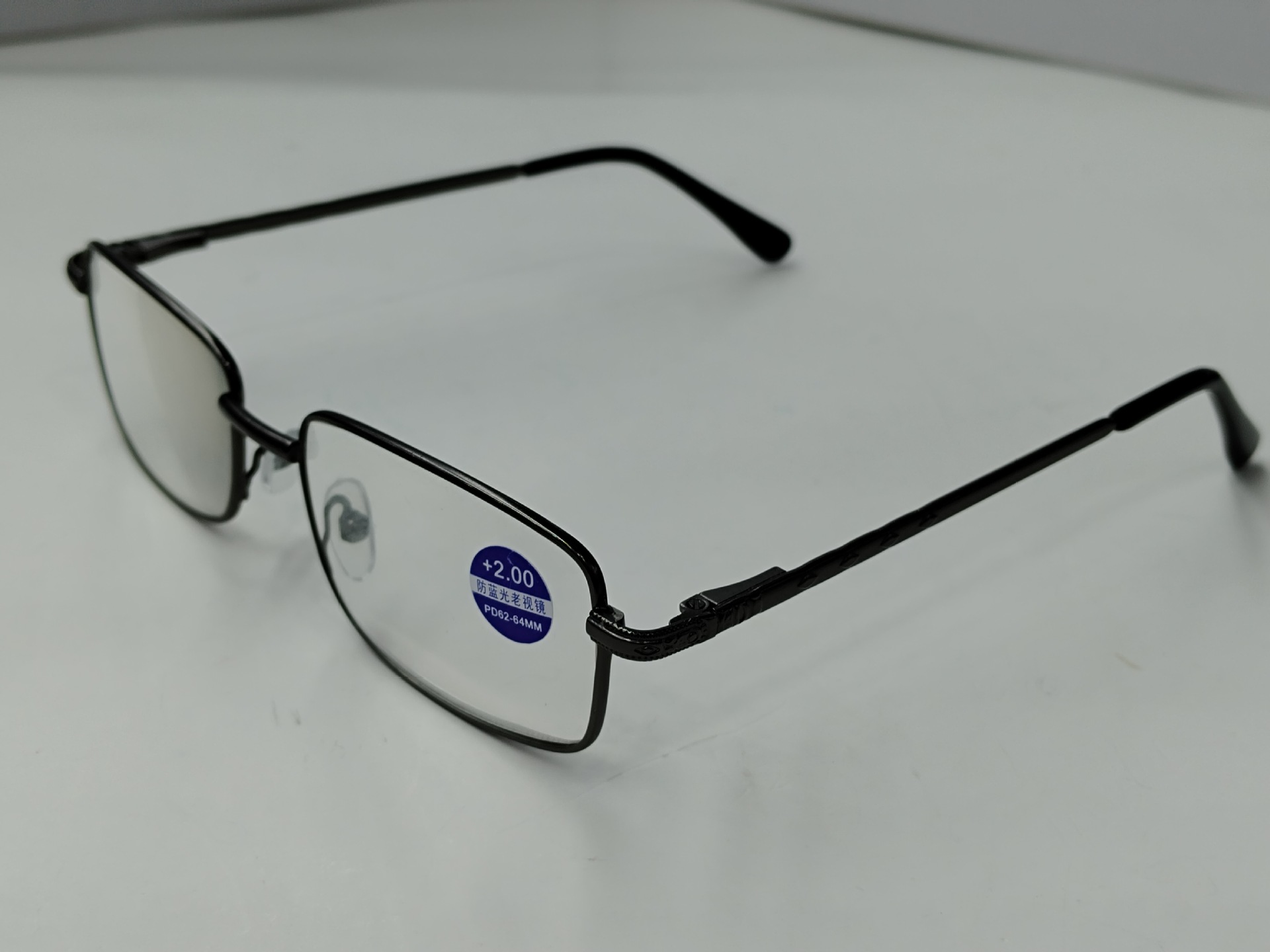2024新款金属弹簧脚防蓝光老花镜 中年专用厂家直销老花眼镜批发 老年人阅读镜批发详情8