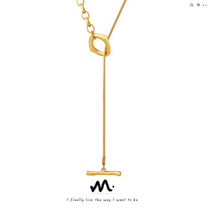 British-style retro, niche, individual, simple and versatile accessories, natural stone beaded, flower-shaped titanium steel jewelry set pic 3