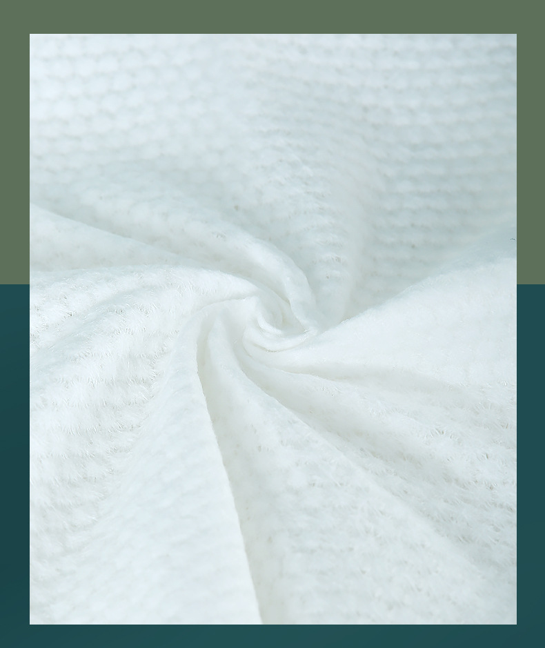 Wholesale of Weiliyou beauty towels, enlarged and thickened disposable face towels, makeup remover cotton towels and soft tissue rolls pic 4