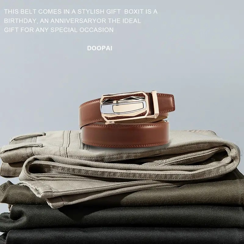 跨境热卖皮带男牛皮男士腰带二层牛皮时尚商务休闲百搭男式裤腰带详情7