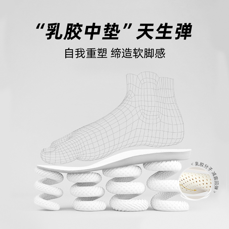 Wholesale of new autumn and winter home indoor and outdoor latex-filled cotton slippers for women, durable couple cotton slippers for men pic 4