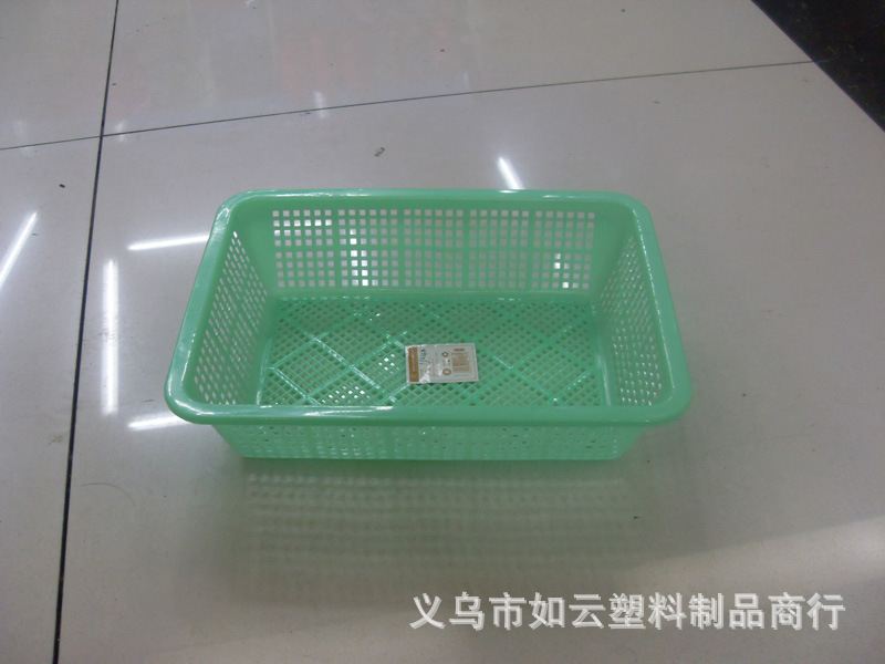 批发供应塑料长方筛  长方果蔬篮 1103长方筛 大号方筛详情1