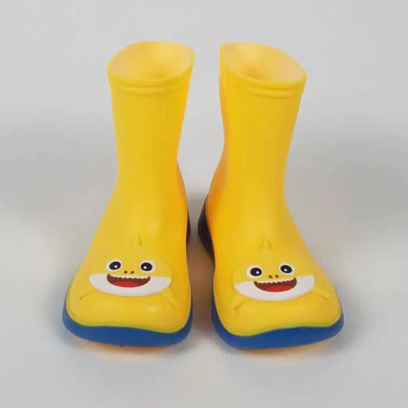 儿童雨鞋男童防滑时尚婴幼儿水鞋女童宝宝防水卡通中筒小孩雨靴详情18