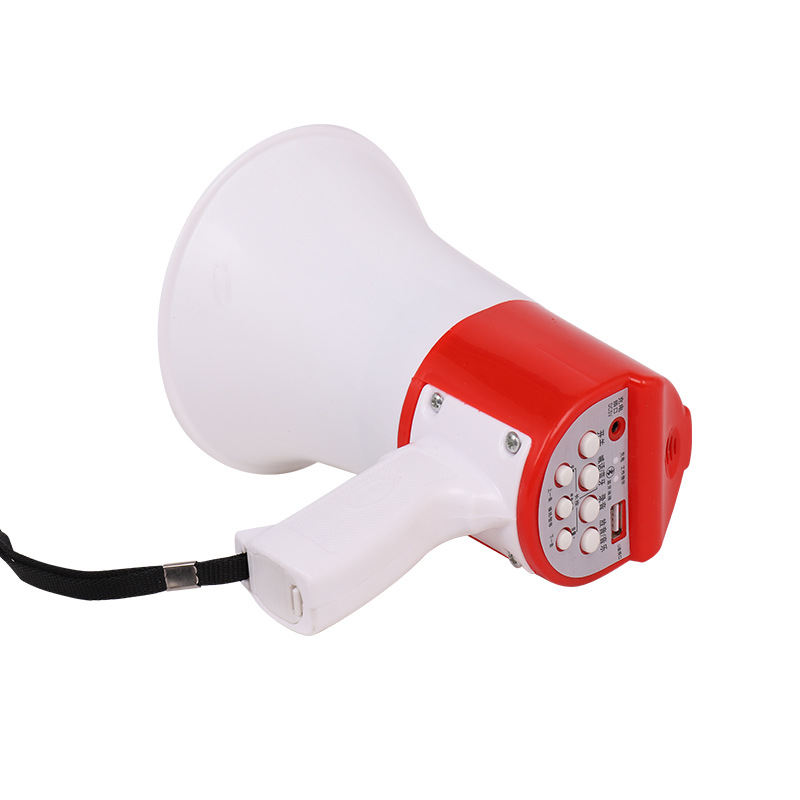 Outdoor street vending loudspeaker, portable charging, high-power handheld loudspeaker, USB/recording for 240 seconds pic 14