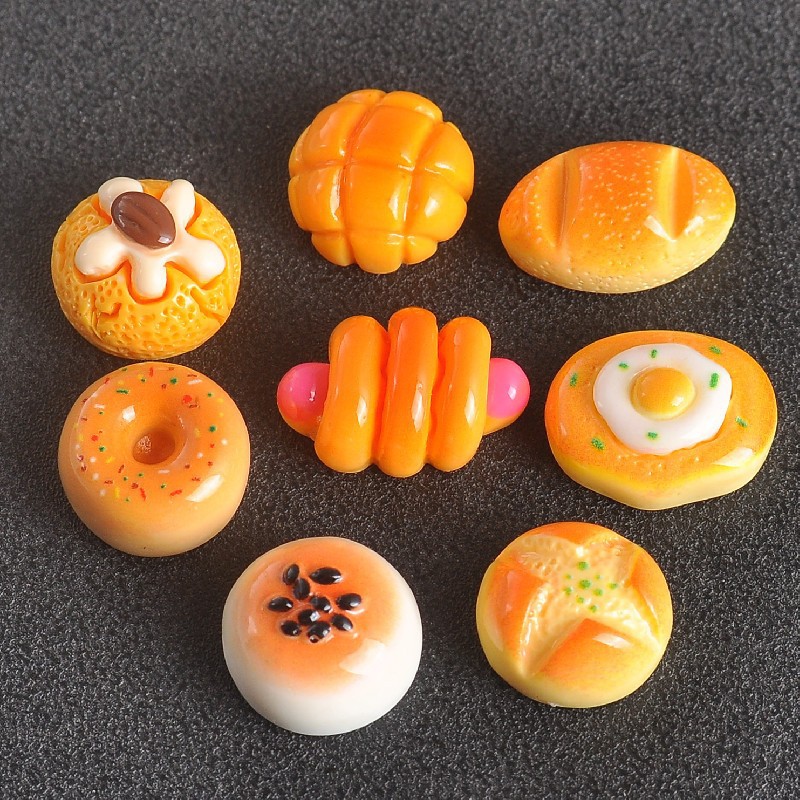 New diy small accessories for food and play refrigerator stickers, versatile resin accessories, fashionable cartoon and cute stickers pic 10