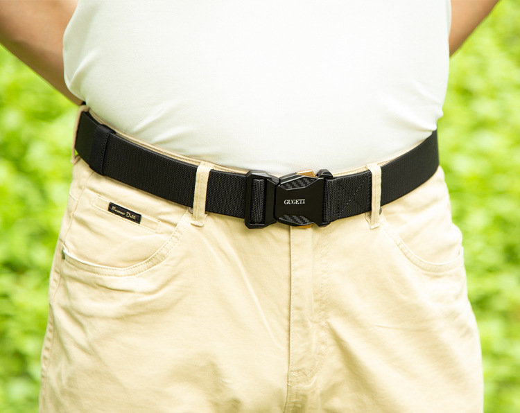 男士战15弹力战术腰带简约高级感运动皮带时尚百搭休闲男士腰带详情8