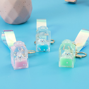 创意可爱卡通软胶宇航员钥匙扣太空人汽车钥匙链情侣包挂件小礼品详情6