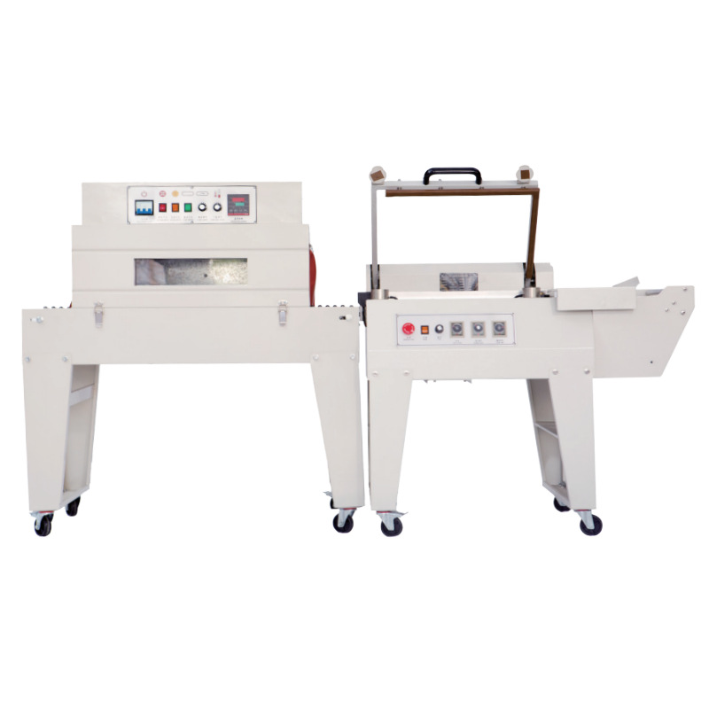 The manufacturer supplies 4020 shrink wrap machine +450L semi-automatic edge sealing machine, shrink film label packaging edge sealing machine pic 6