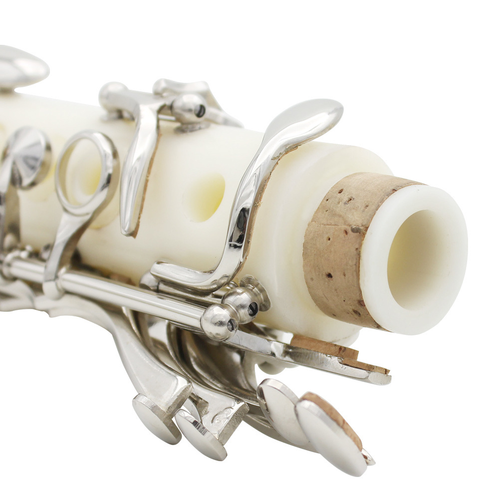 Factory wholesale LADE clarinet 17-key bakelite clarinet in B-flat major, student and adult grading instrument clarinet sets pic 5