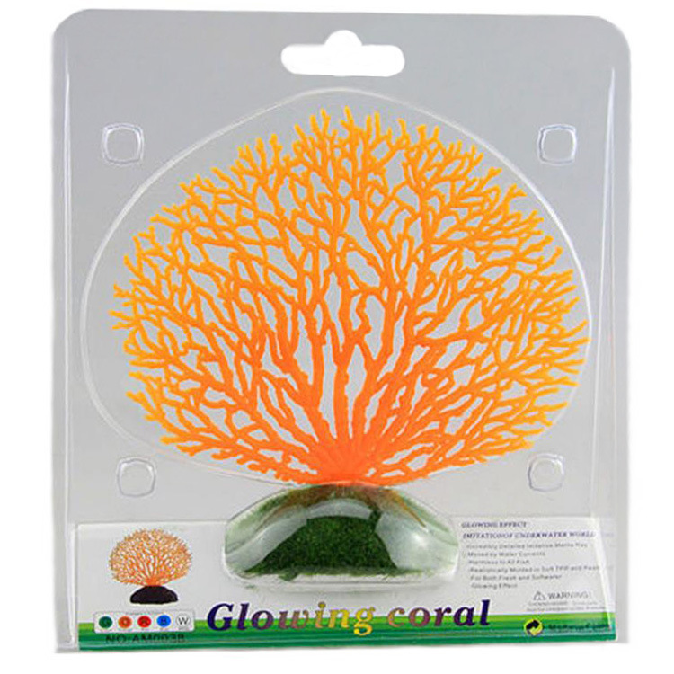 Wholesale of Baojie fish tank landscaping, simulated coral, fluorescent aquatic plants, simulated jellyfish ornaments and aquarium decoration products pic 25