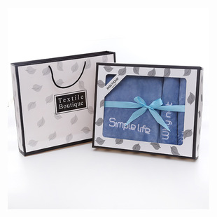 珊瑚绒伴手礼毛巾批发方块吸水毛巾洗脸巾伴手礼婚庆礼卡片毛巾详情8