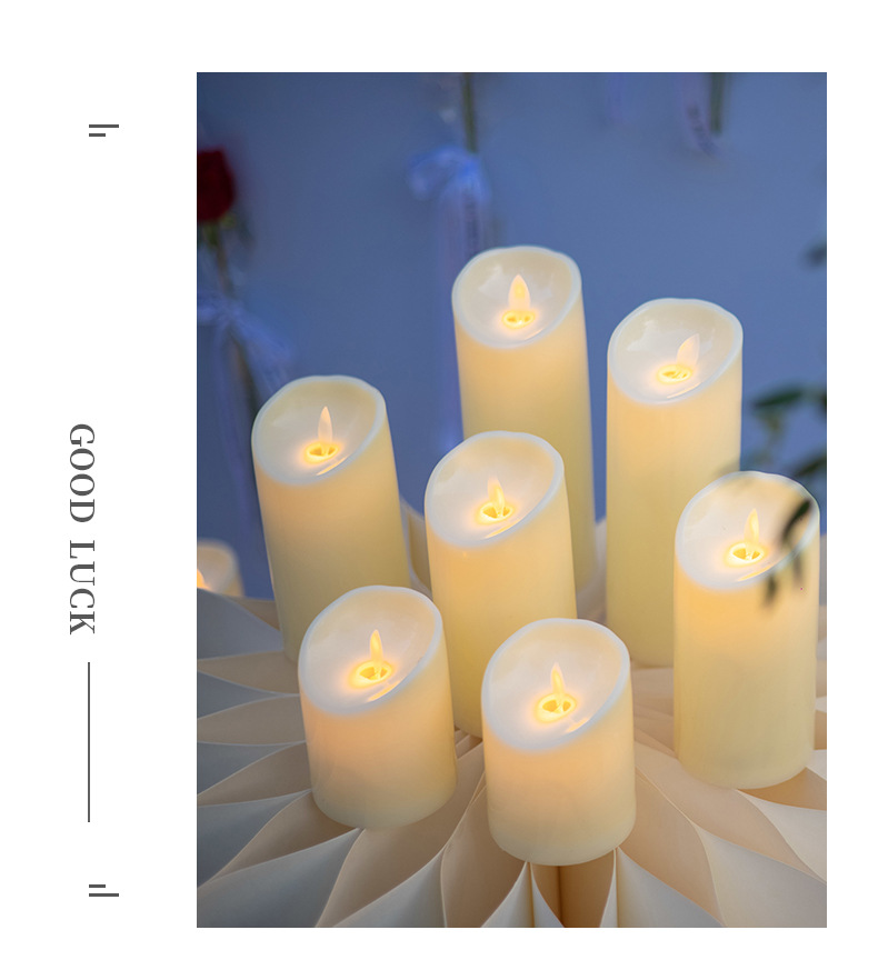 LED swing electronic candles for concerts, weddings, birthdays, murder mystery games, photography, decoration, atmosphere, and simulation candles pic 8