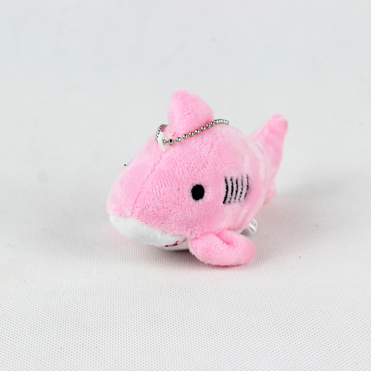 Plush toy manufacturer wholesale shark pendants, Marine animal shark dolls, 10cm cartoon little shark gifts pic 10