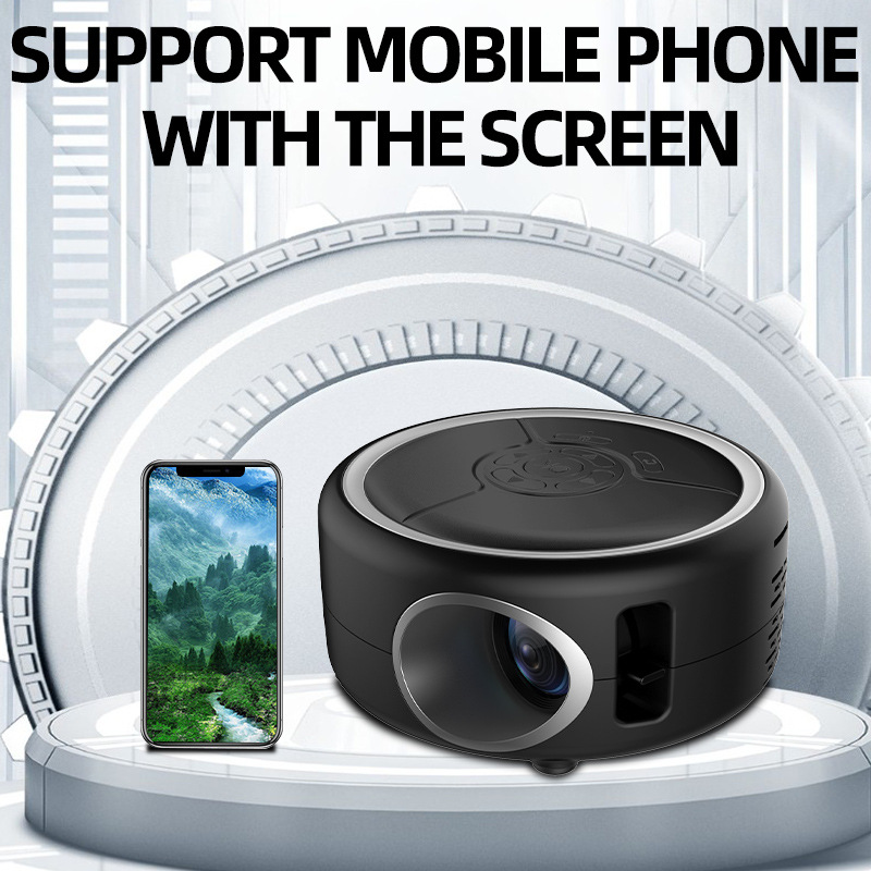 New upgraded portable projector for cross-border e-commerce, mini projector for foreign trade pic 3
