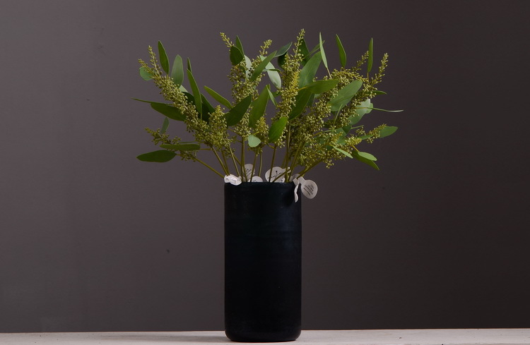 Dongli Flower Industry Decoration Green Nordic Home Artificial Flower Plants Wholesale Flower arrangement materials Artificial leaves, small branches with fruits eucalyptus leaves pic 7