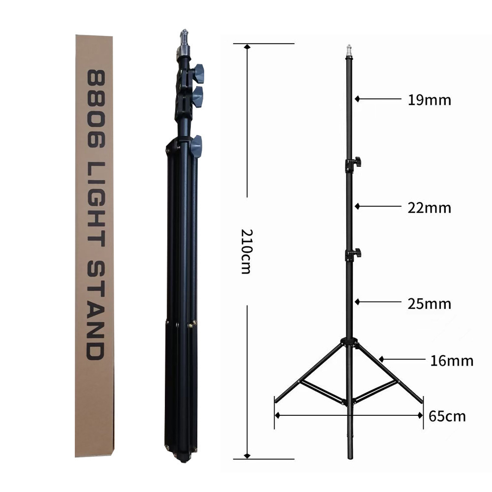 Desktop professional shooting fill light, live streaming online classes, Douyin food anti-shake stick, Internet celebrity selfie, mobile phone overhead shooting stand pic 7