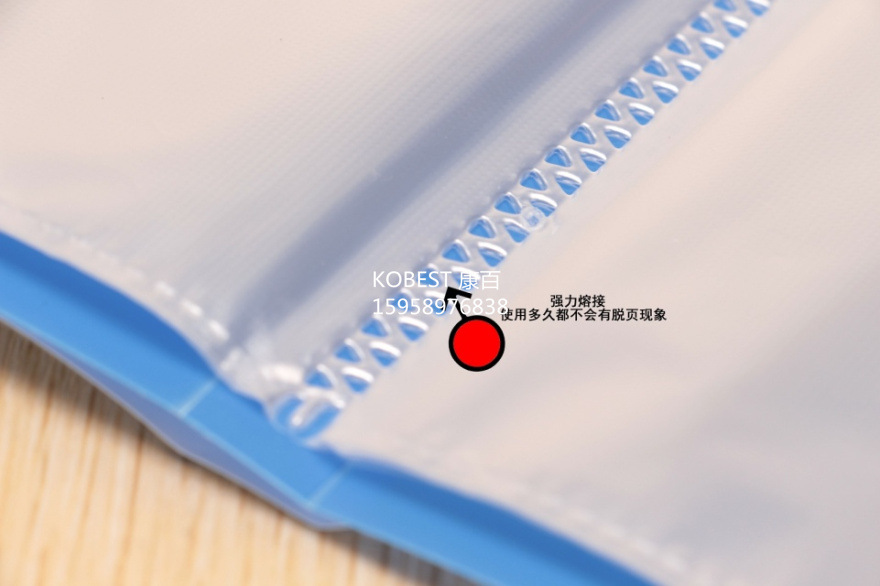 Aliexpress supply KOBEST Kangbai A4-100 page high-end information booklet Insert folder bag A3510E pic 38